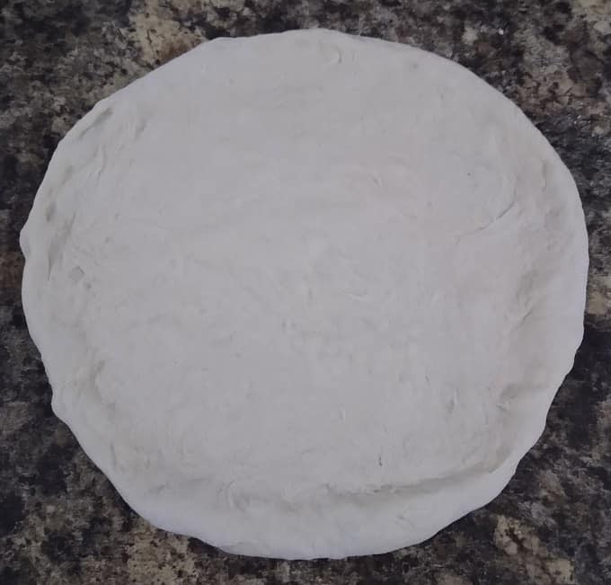 A properly kneaded dough is strong and stretchy