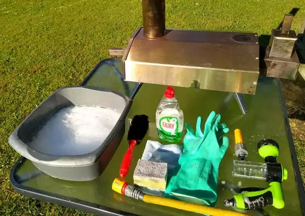 All you need is a pizza oven (really?!) and some household cleaning materials
