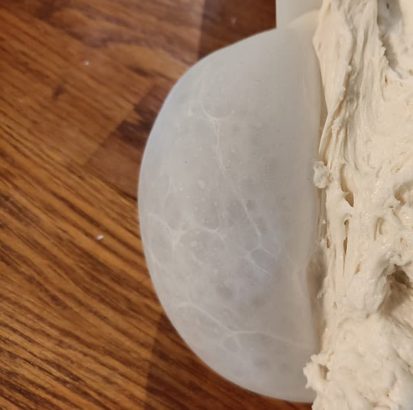 Overproved dough problem