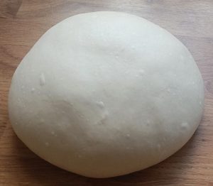 Large sourdough dough ball