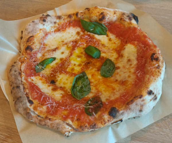 Neapolitan style pizza