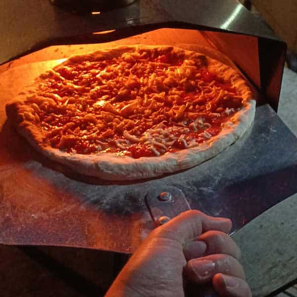 Launching pizza